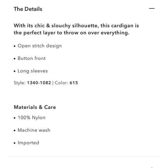 AE oversized button front cardigan - Picture 4 of 8